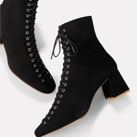 By FAR Becca boots in black suede - Picture 3 of 11